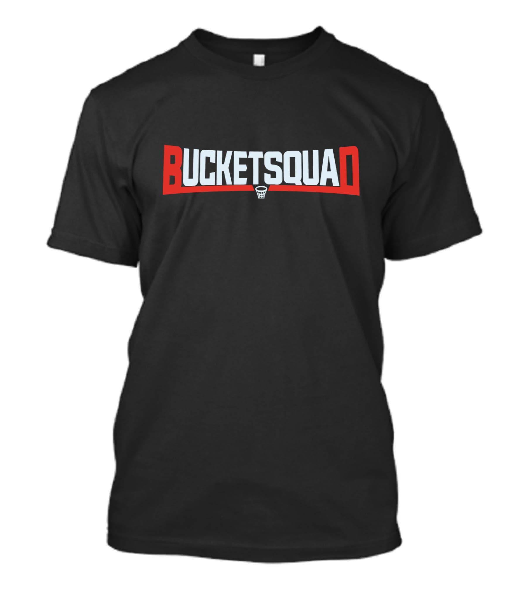 BUCKETSQUAD Basketball Hoop T-Shirt
