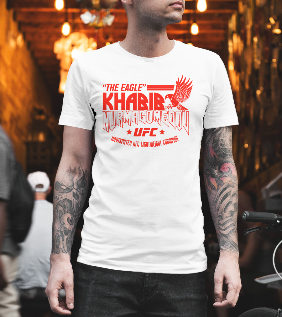 The Eagle Khabib Nurmagomedov UFC Undisputed Lightweight Champion T-Shirt