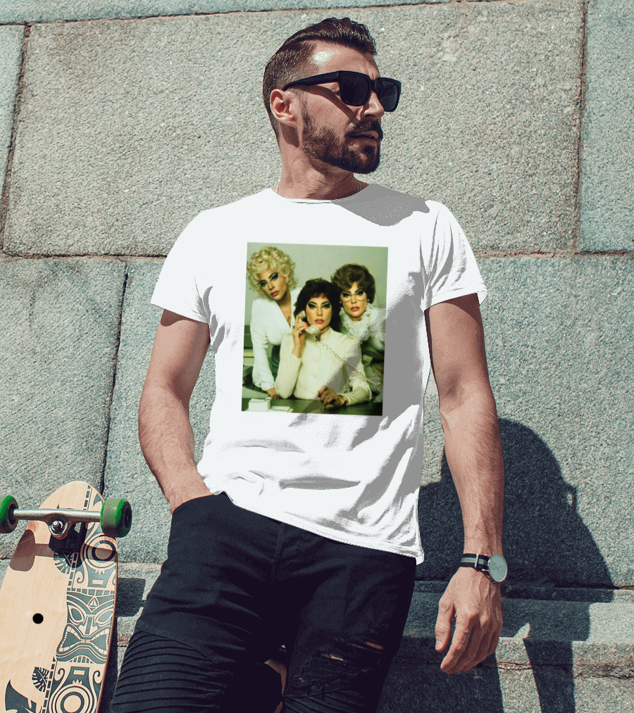 Gaga 9 To 5 Vintage Office Look T-Shirt