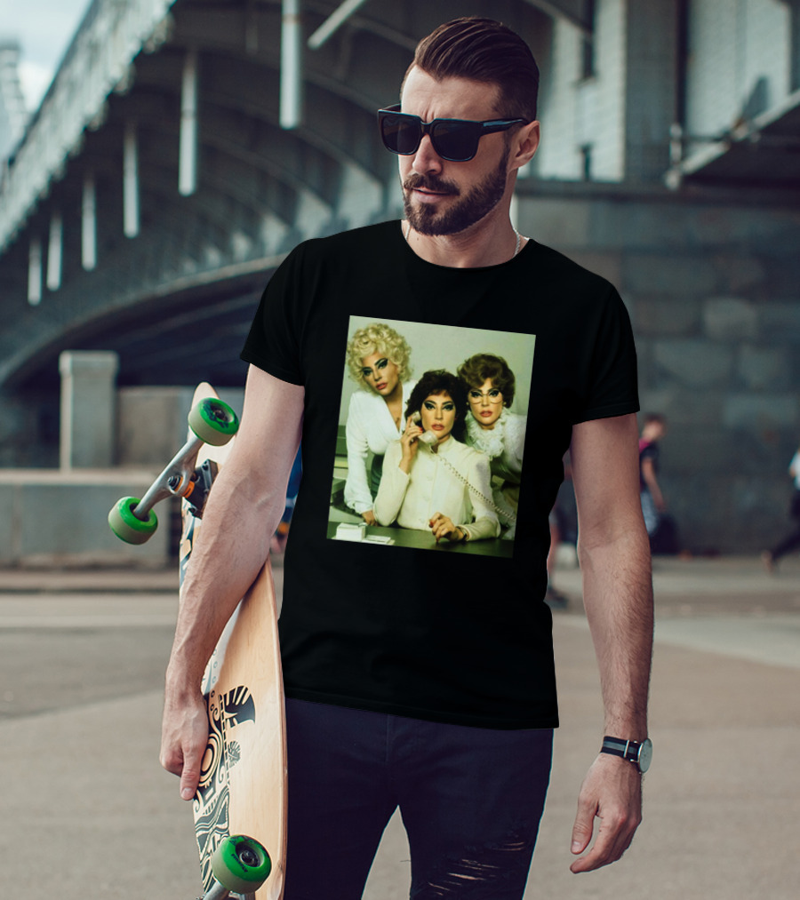 Ronald Mcdonkey Merch Gaga 9To5 Retro Trio Office Vibe T-Shirt