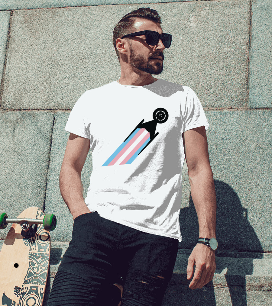 Star Trek Discovery GLAAD USS Transgender Pride Enterprise T-Shirt