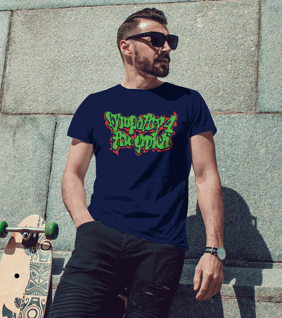 Sympathy 4 The Grinch Graffiti Style Christmas Mood T-Shirt