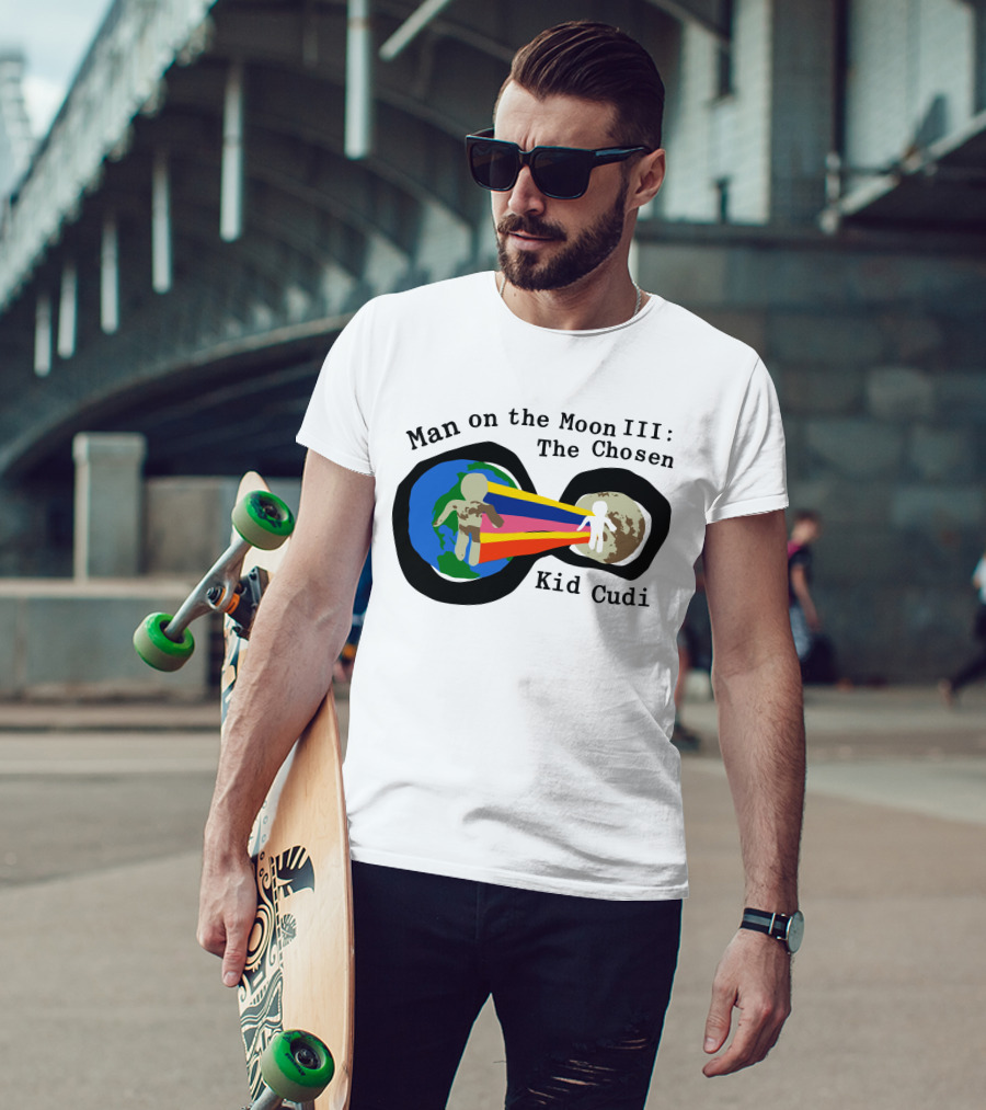 Man On The Moon III: The Chosen Kid Cudi CPFM For MOTM III Heaven On Earth T-Shirt
