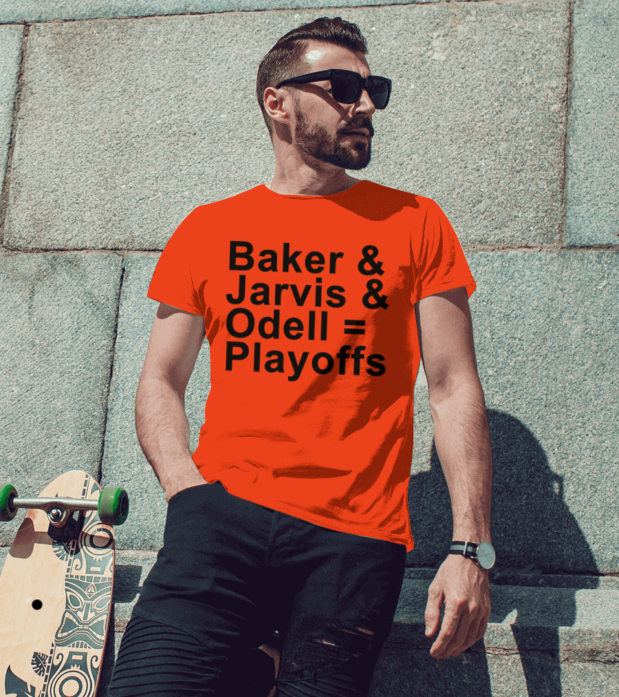 Baker Jarvis Odell Playoffs T-Shirt