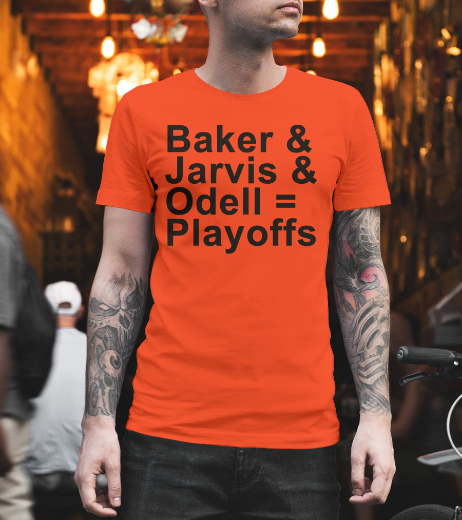 Baker Jarvis Odell Playoffs T-Shirt