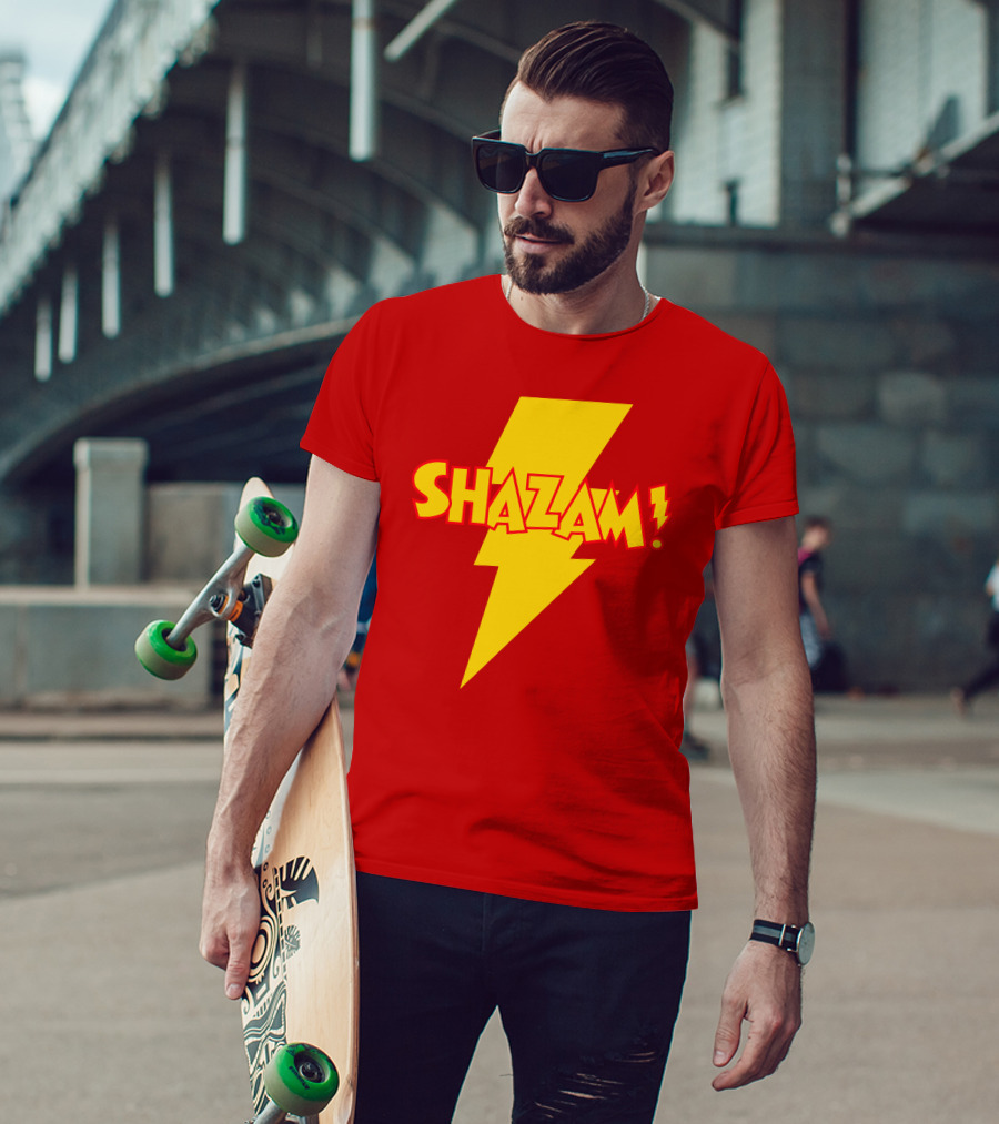 Rachel Zegler Shazam Lightning Bolt T-Shirt