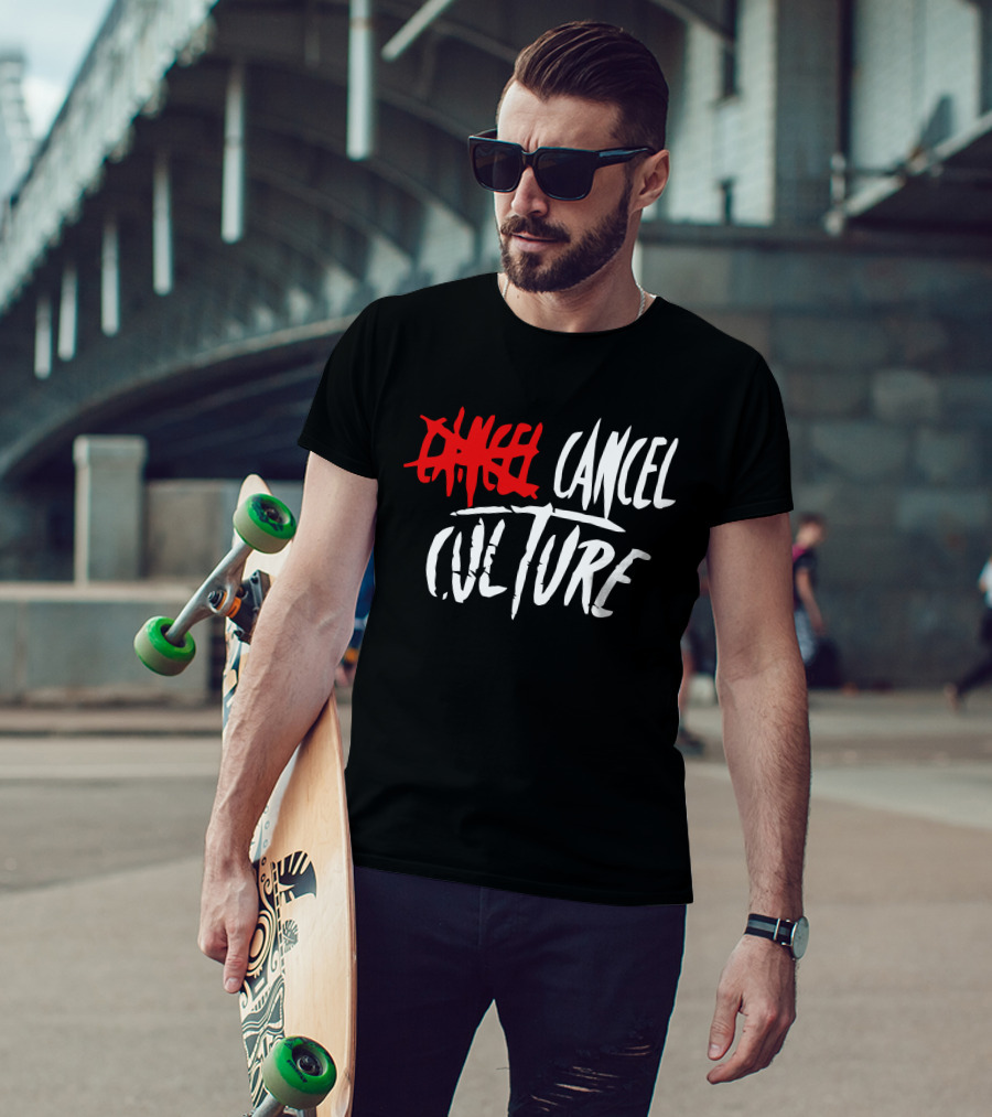 Cancel Cancel Culture Bold Red T-Shirt