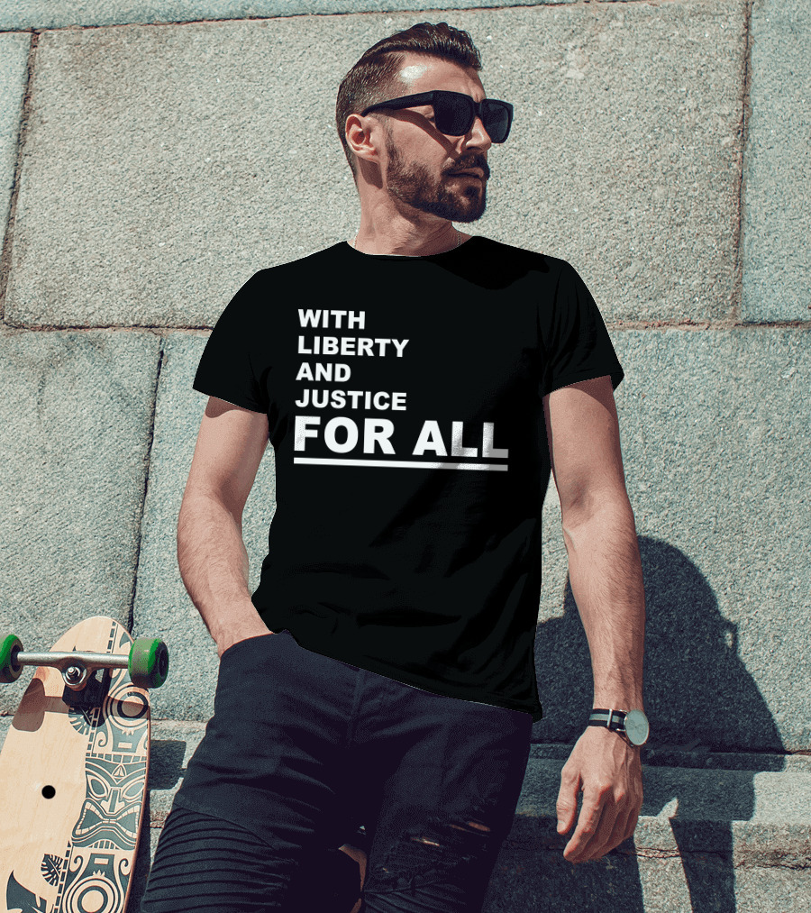 Daunte Wright With Liberty And Justice For All T-Shirt