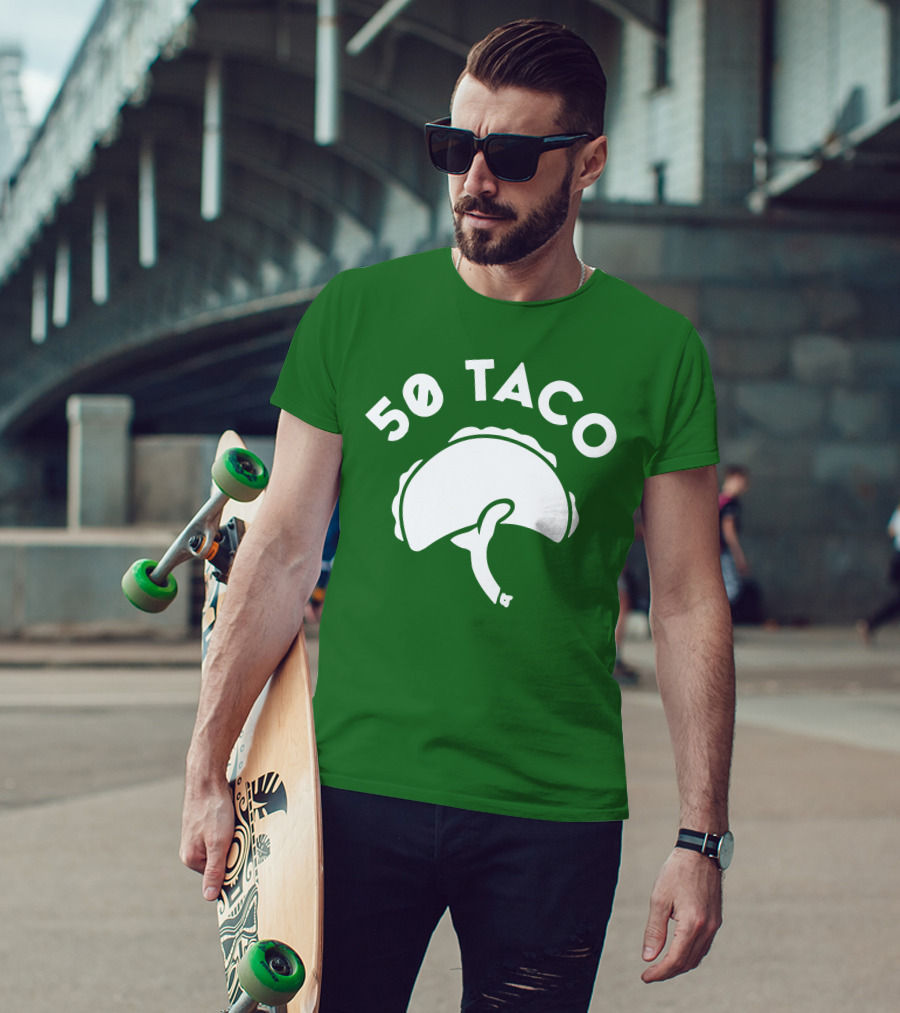 Jayson 50 TACO Funny Basketball T-Shirt