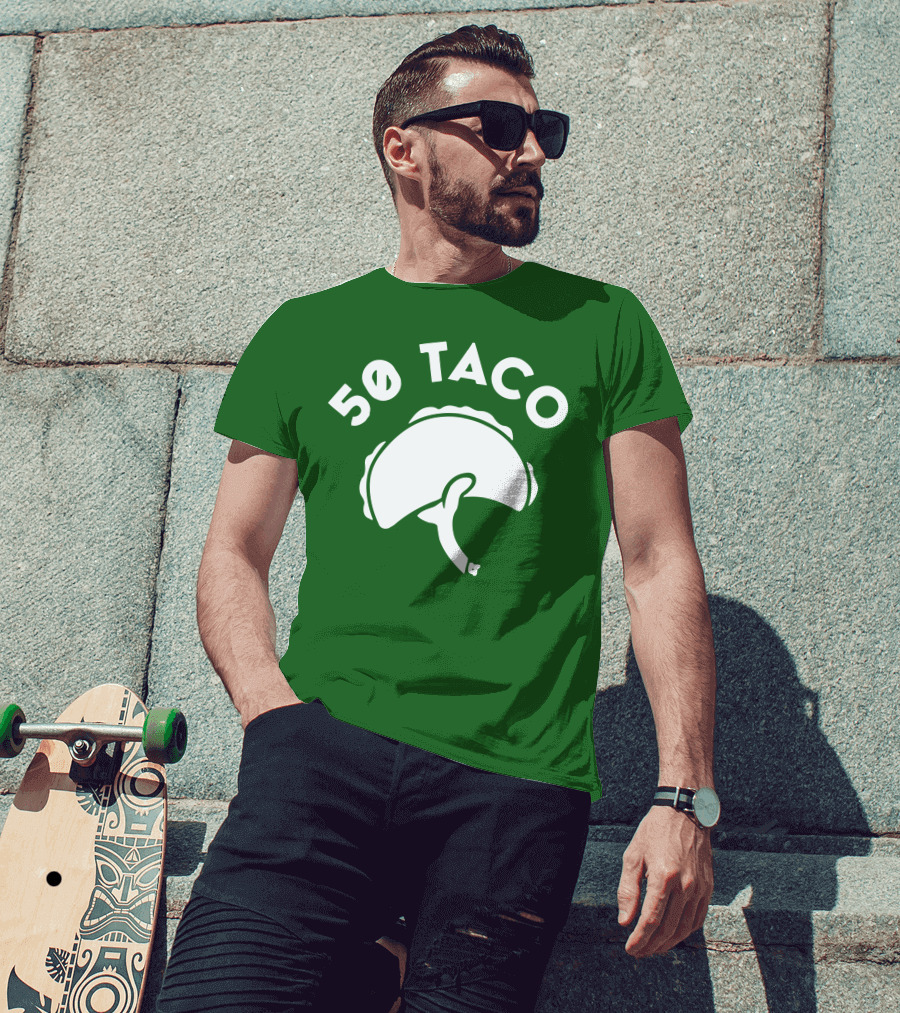 Jayson 50 TACO Funny Basketball T-Shirt