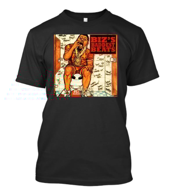 Biz's Baddest Beats Biz Markie Bathroom Graffiti T-Shirt