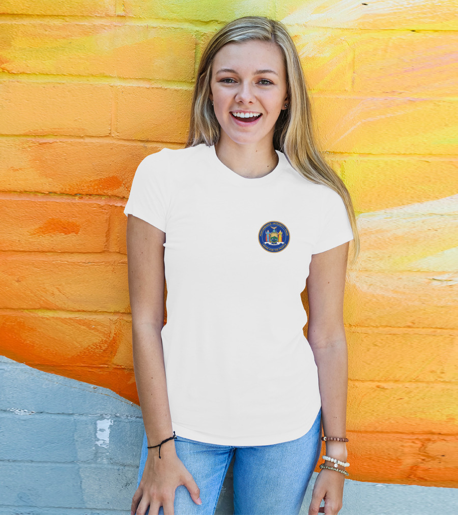 Cuomo Polo New York State Seal Leadership Service Integrity Courage Honor T-Shirt