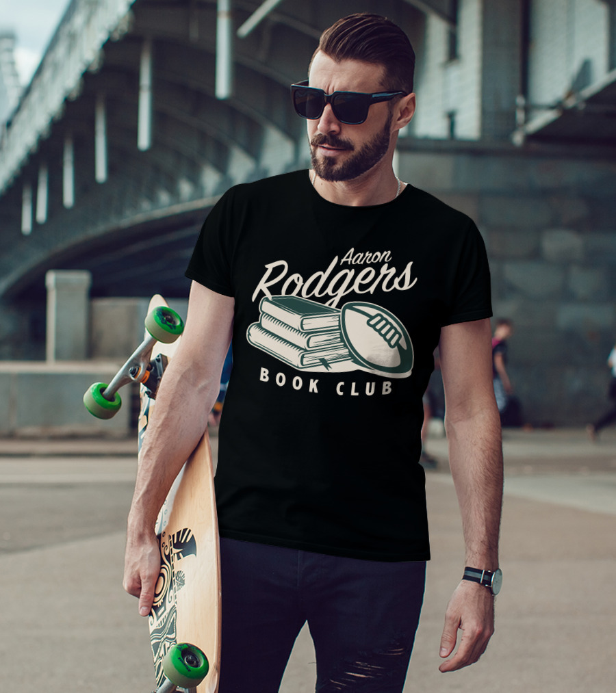 Aaron Rodgers Book Club Football And Books T-Shirt