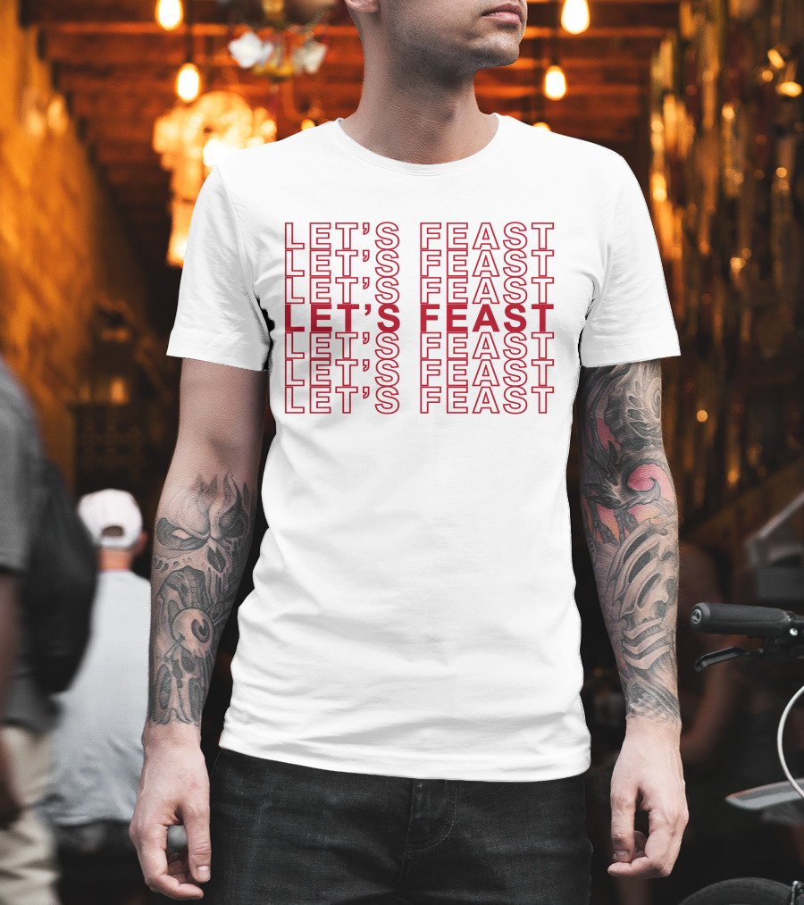 Elyse Myers Let's Feast Merch Shop T-Shirt