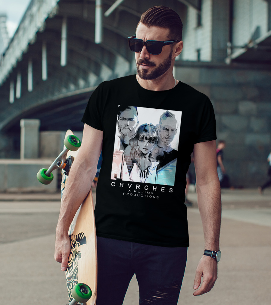 CHVRCHES X Kojima Productions Death Stranding Collaboration T-Shirt