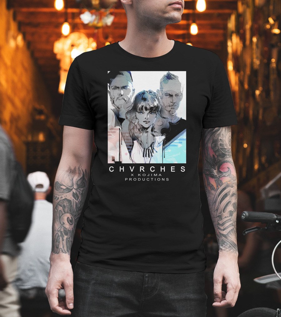 CHVRCHES X Kojima Productions Death Stranding Collaboration T-Shirt