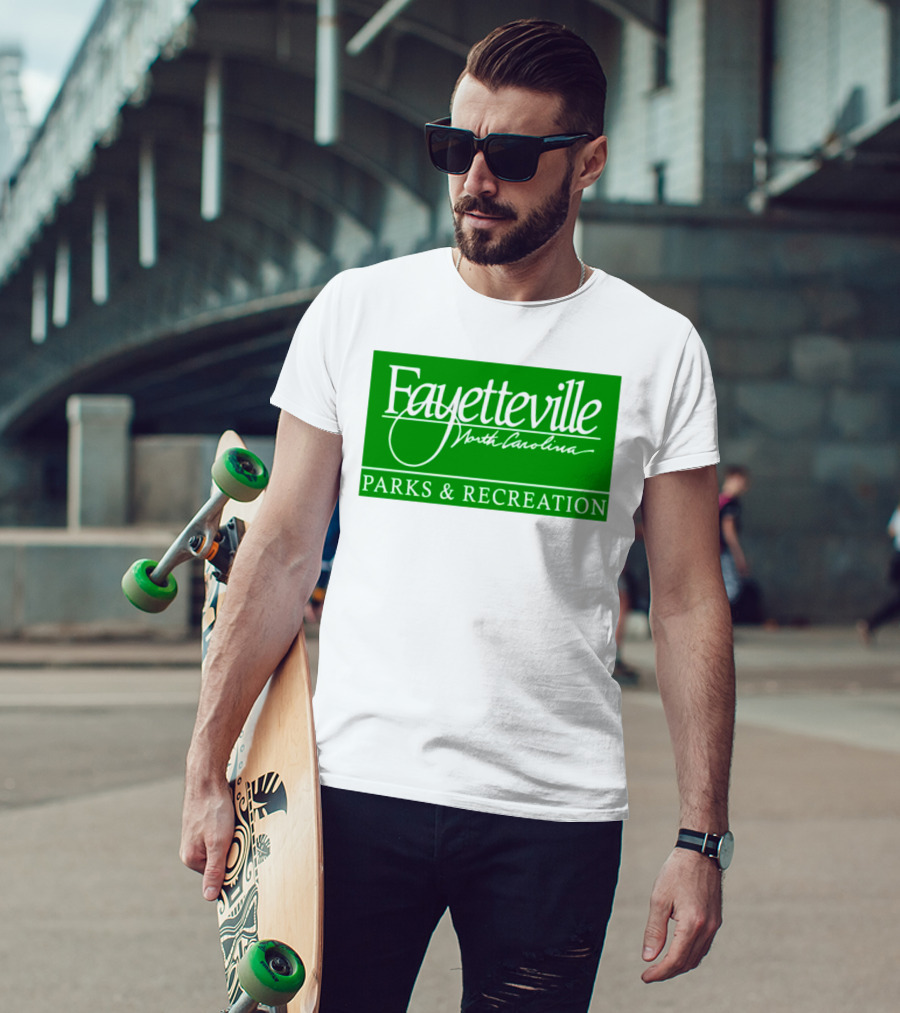 Young J Cole Fayetteville Parks And Recreation North Carolina T-Shirt