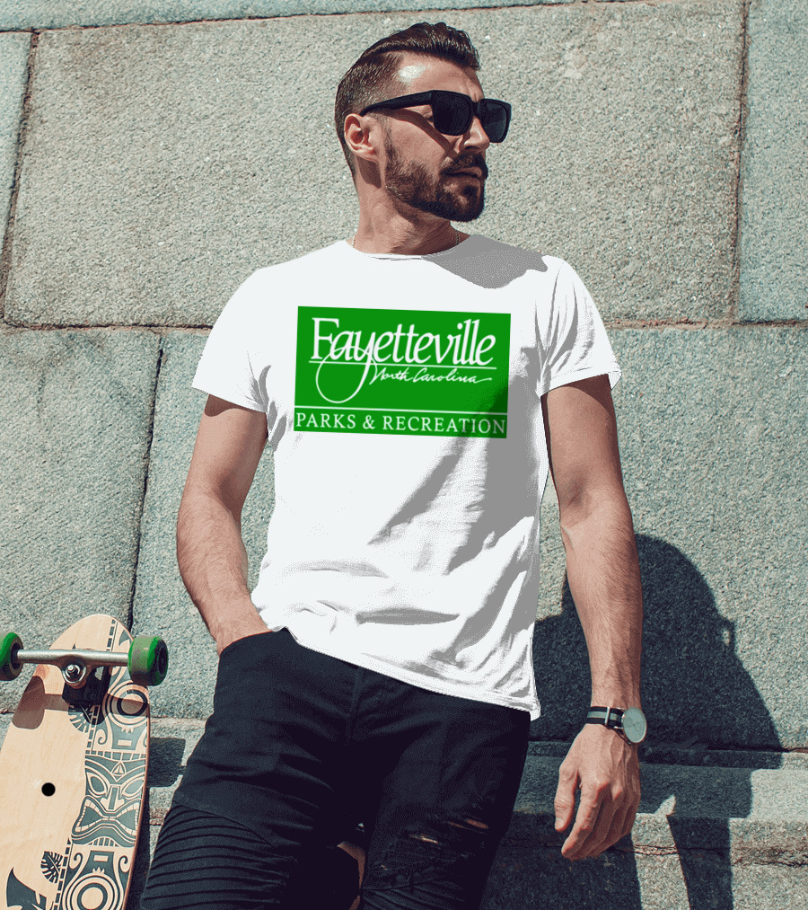 Young J Cole Fayetteville Parks And Recreation North Carolina T-Shirt