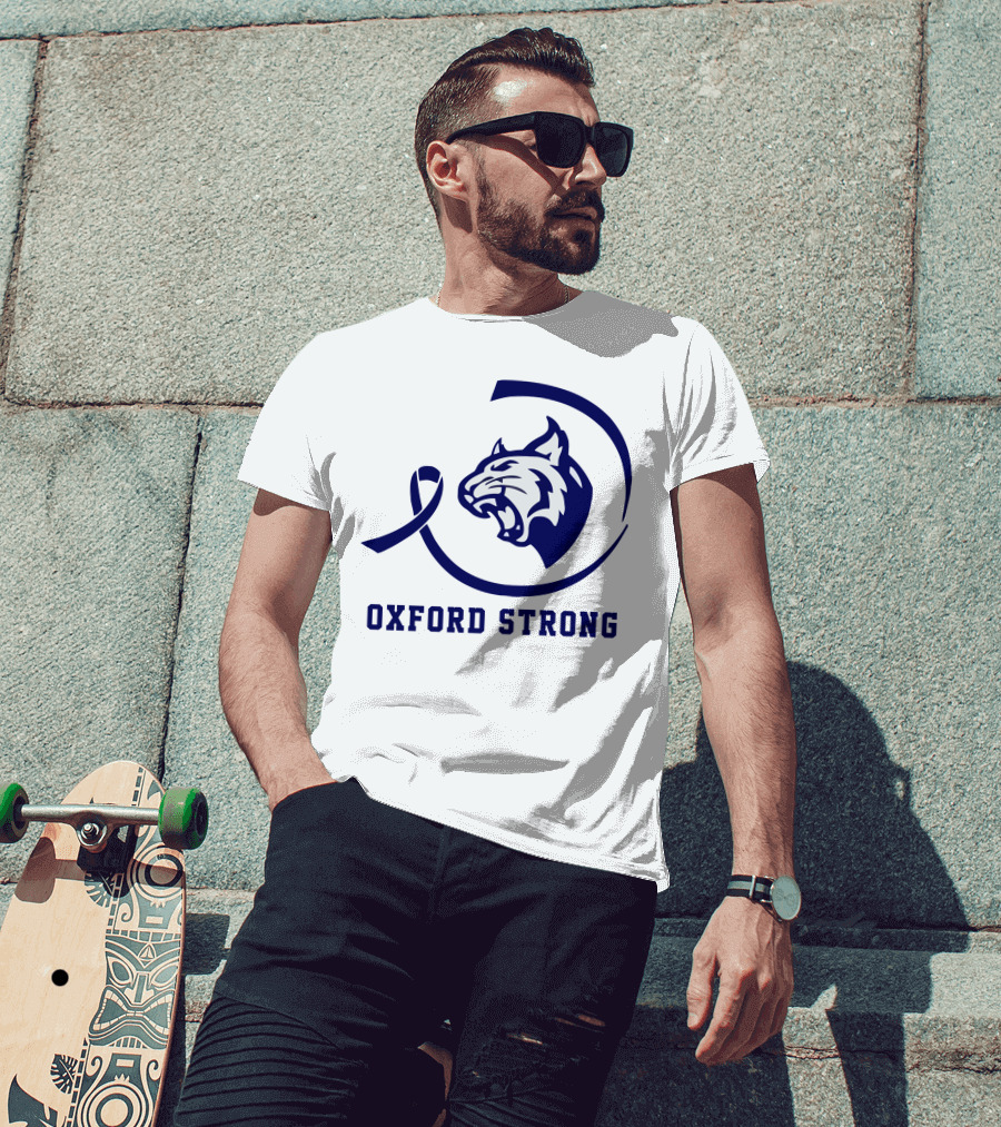 Oxford Strong Tate Myre Wildcats Ribbon T-Shirt