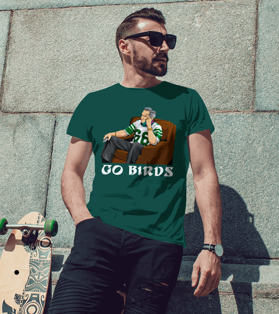 Go Birds Philadelphia Eagles Football 66 Jersey Fan T-Shirt