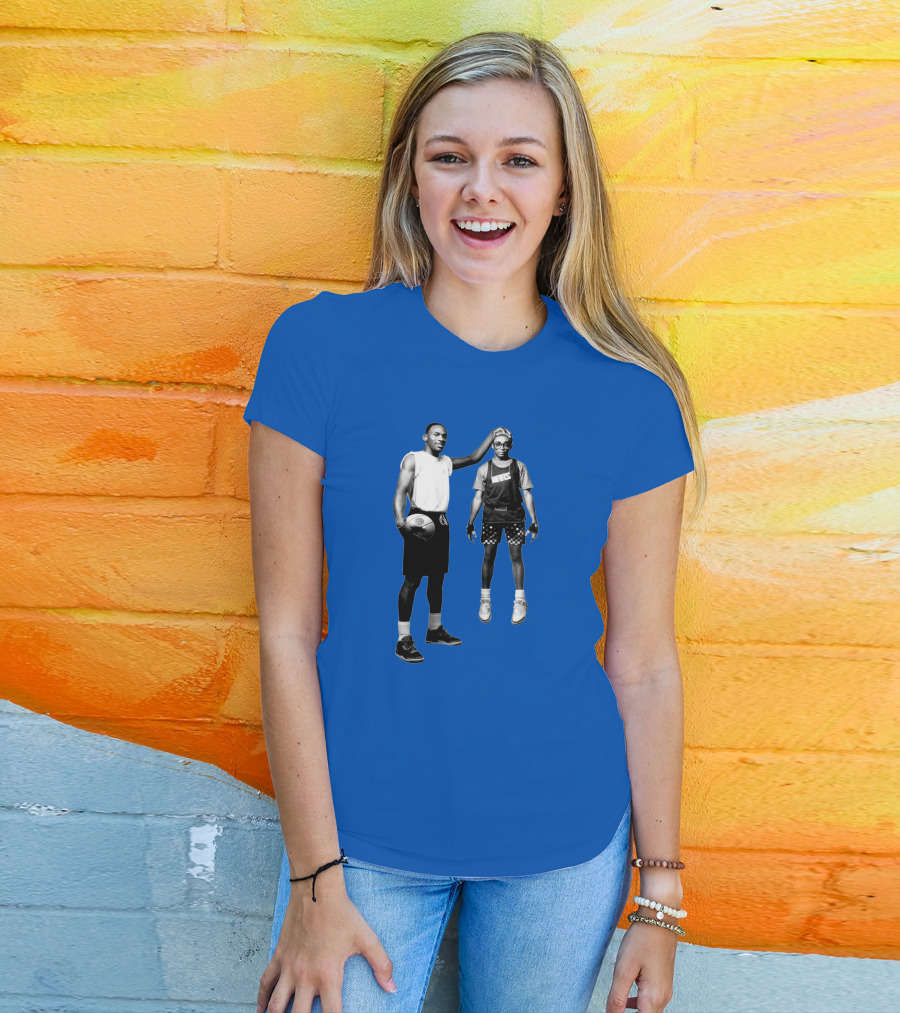 Luka Doncic Michael Jordan Spike Lee Basketball Legends T-Shirt