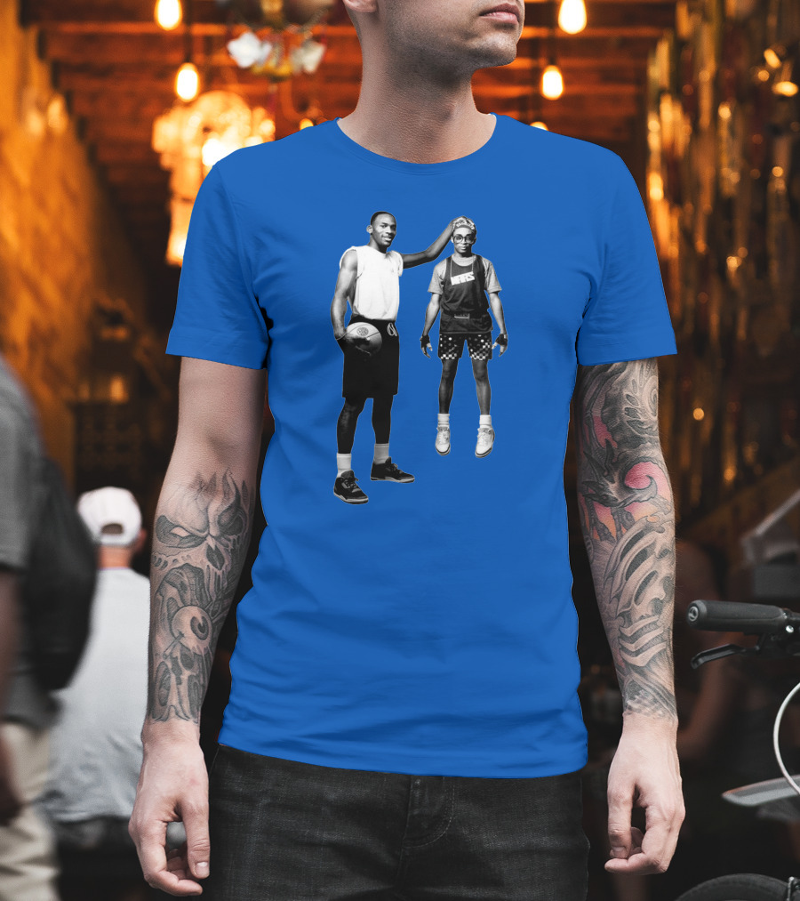 Luka Doncic Michael Jordan Spike Lee Basketball Legends T-Shirt