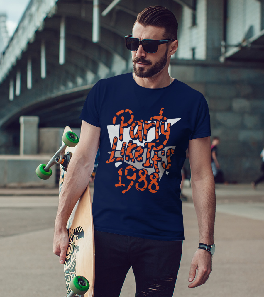 Cincinnati Party Like It's 1988 Retro Style Vintage T-Shirt