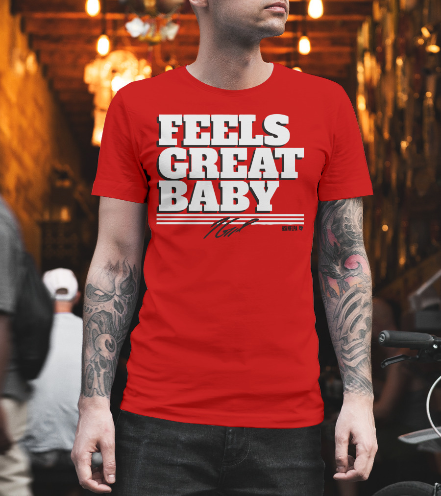 Jimmy Garoppolo Feels Great Baby NFLPA T-Shirt