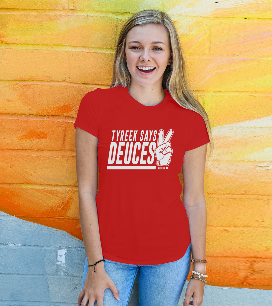 Tyreek Says Deuces Nflpa T-Shirt