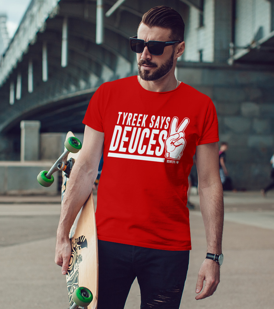 Tyreek Says Deuces Nflpa T-Shirt