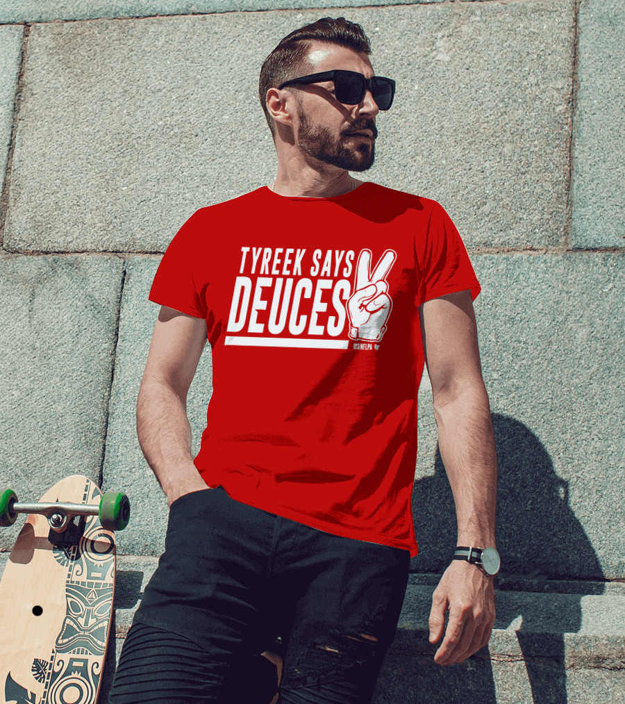 Tyreek Says Deuces Nflpa T-Shirt