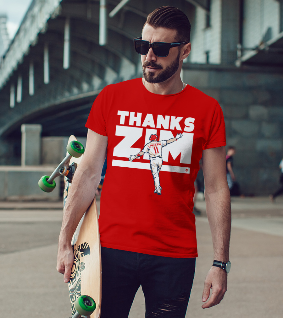 Thanks Zim Ryan Zimmerman 11 T-Shirt