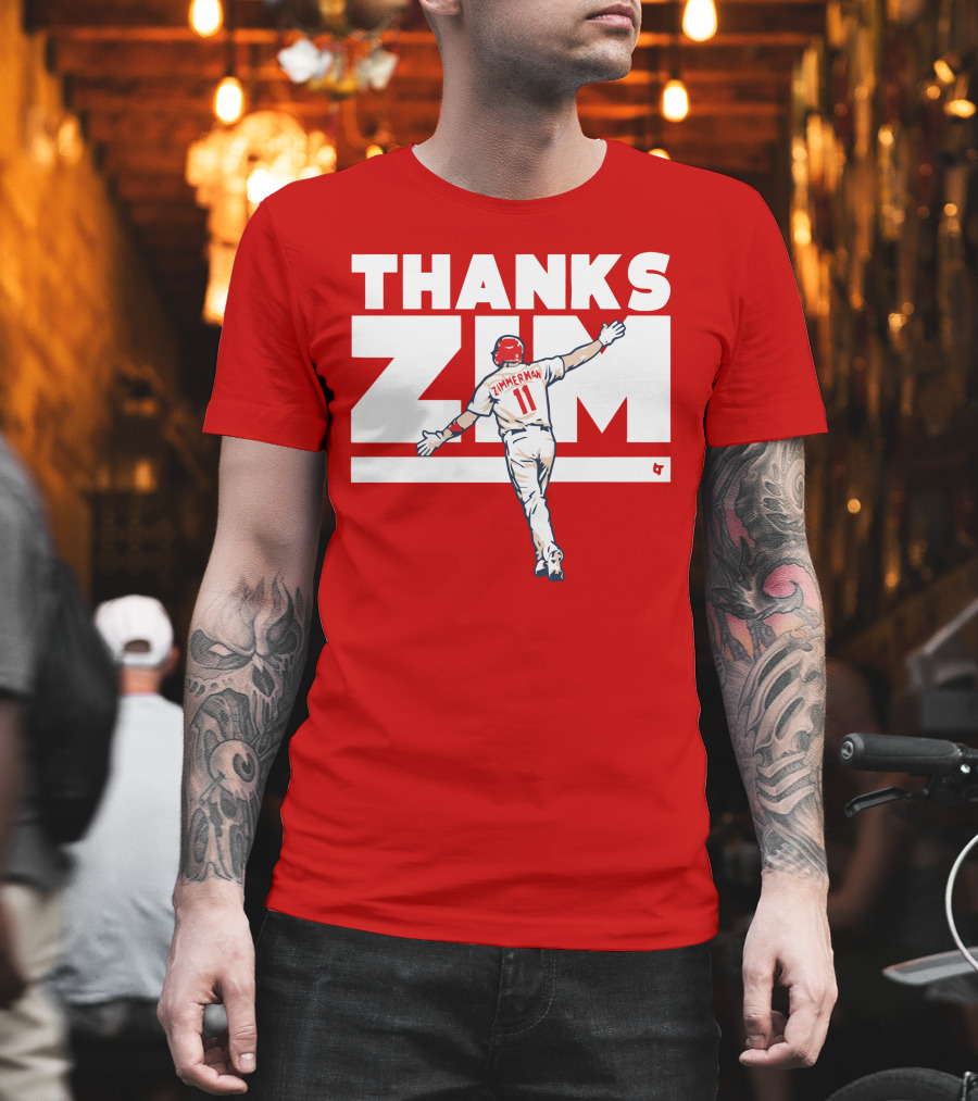 Thanks Zim Ryan Zimmerman 11 T-Shirt