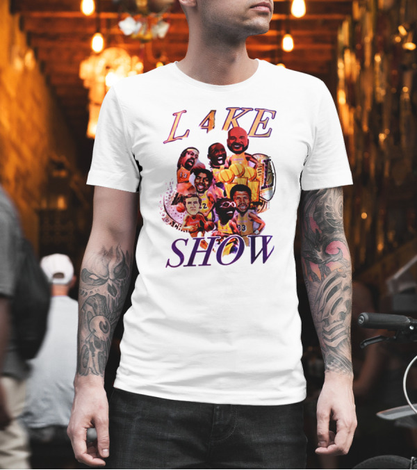 L4KE SHOW LeBron James Laker Legends T-Shirt L4KE SHOW LeBron James Laker Legends T-Shirt