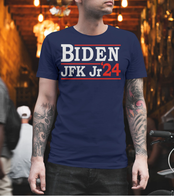 Biden JFK Jr '24 Political T-Shirt Biden JFK Jr '24 Political T-Shirt