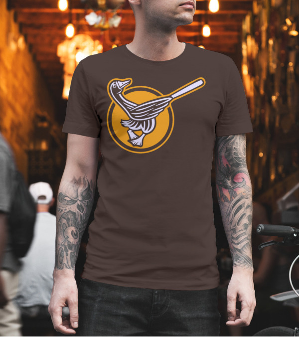 Yu Darvish San Diego Padres Goose Baseball T-Shirt Yu Darvish San Diego Padres Goose Baseball T-Shirt