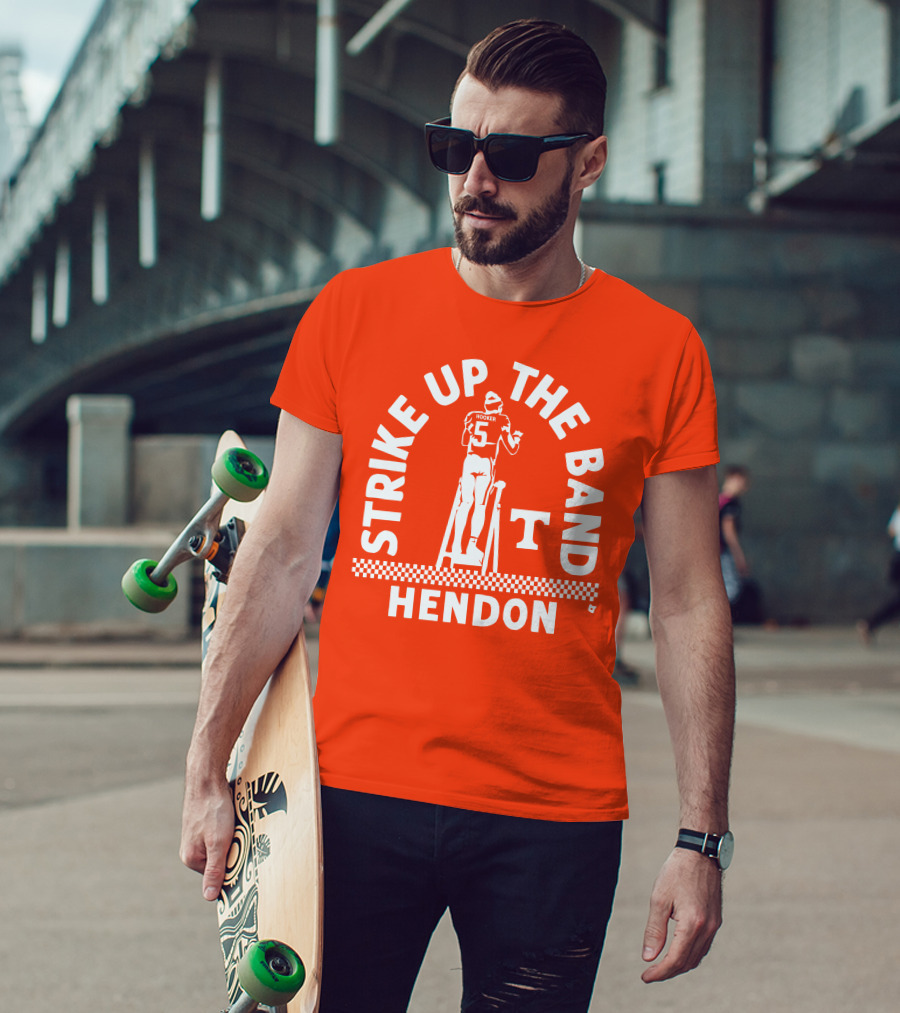 Tennessee Football Strike Up The Band Hendon Hooker T-Shirt