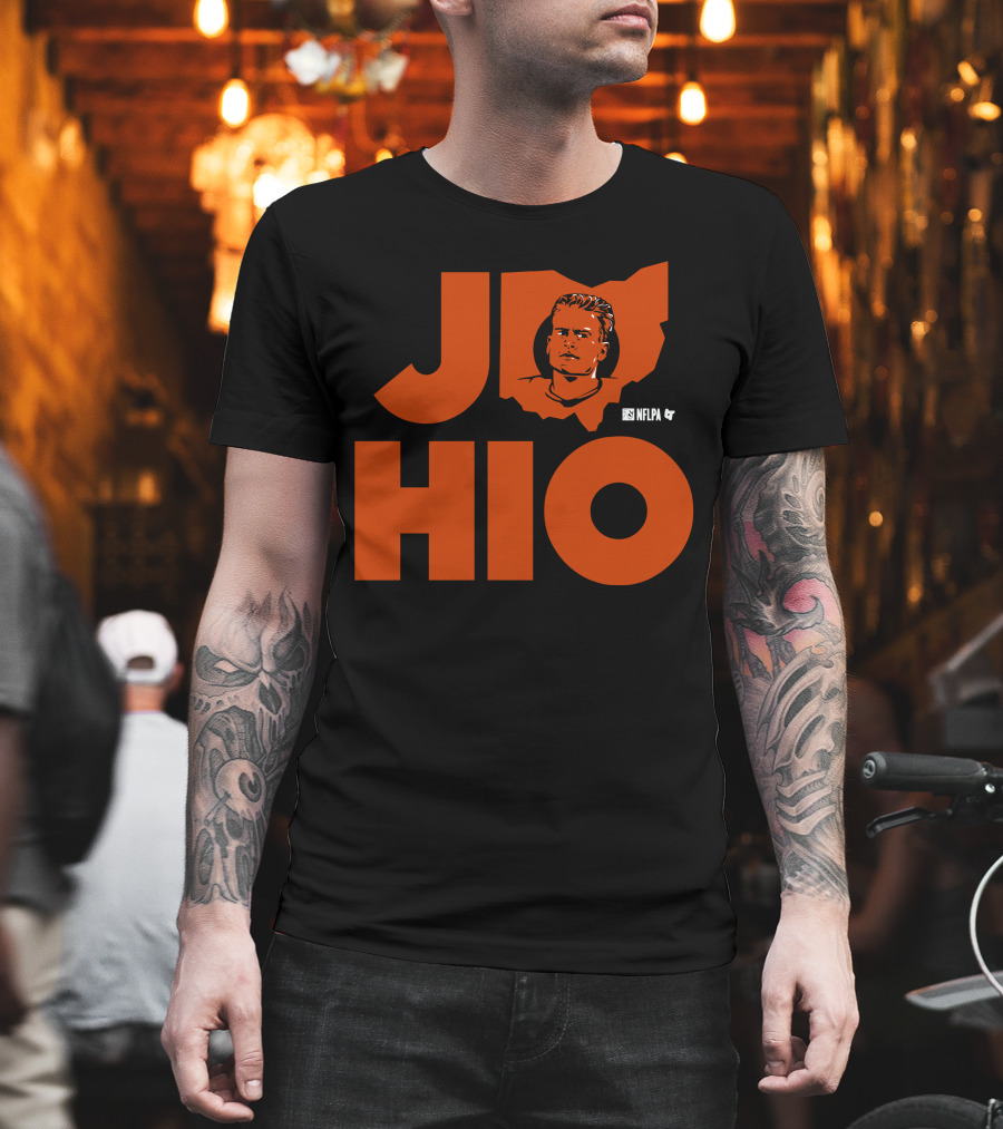 Joe Burrow JoHio NFLPA Browns Ohio T-Shirt