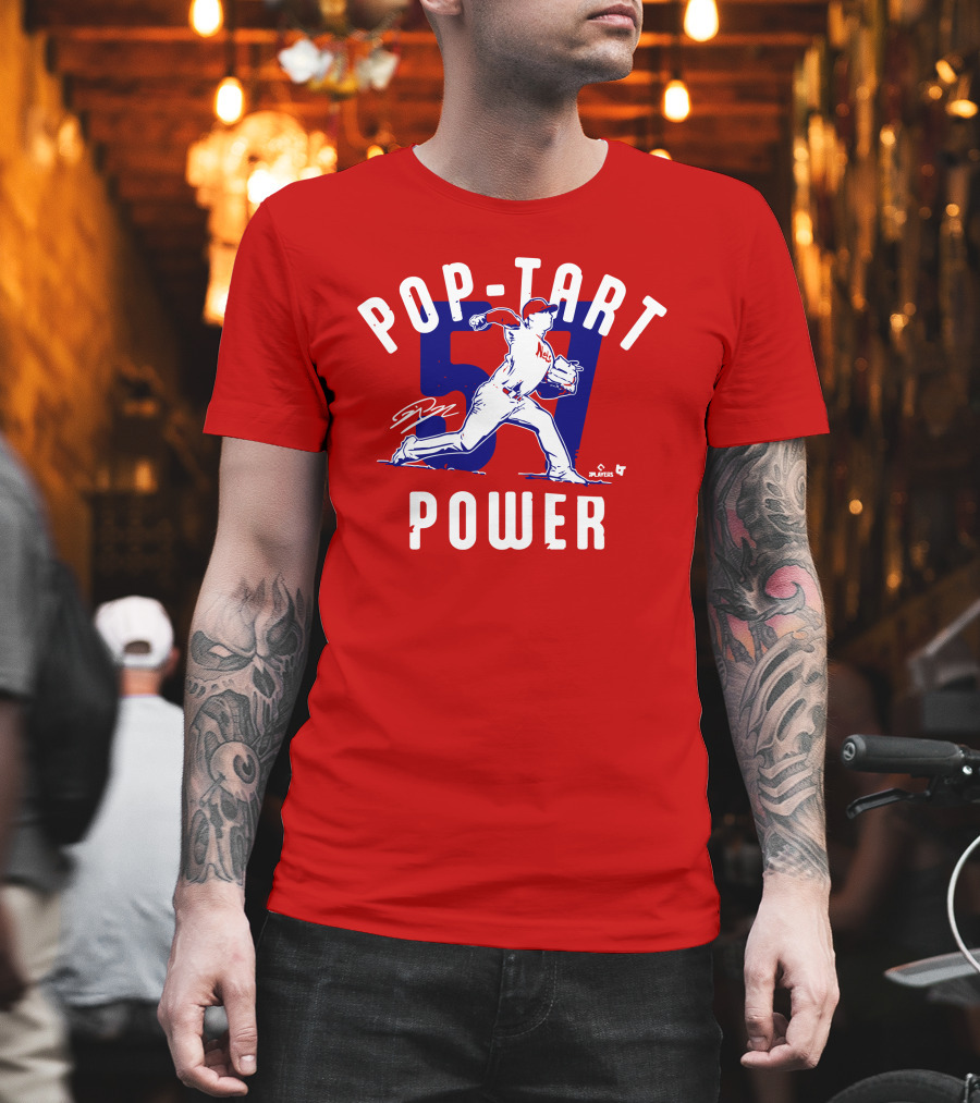 Pop Tart Power 59 Pitcher Players MLB T-Shirt