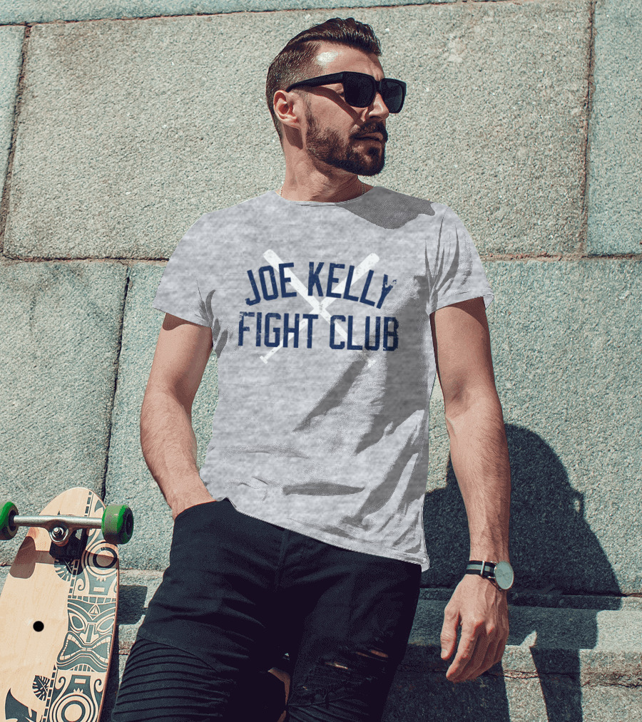 J​oe Kelly Fight Club Crossed Bats T-Shirt
