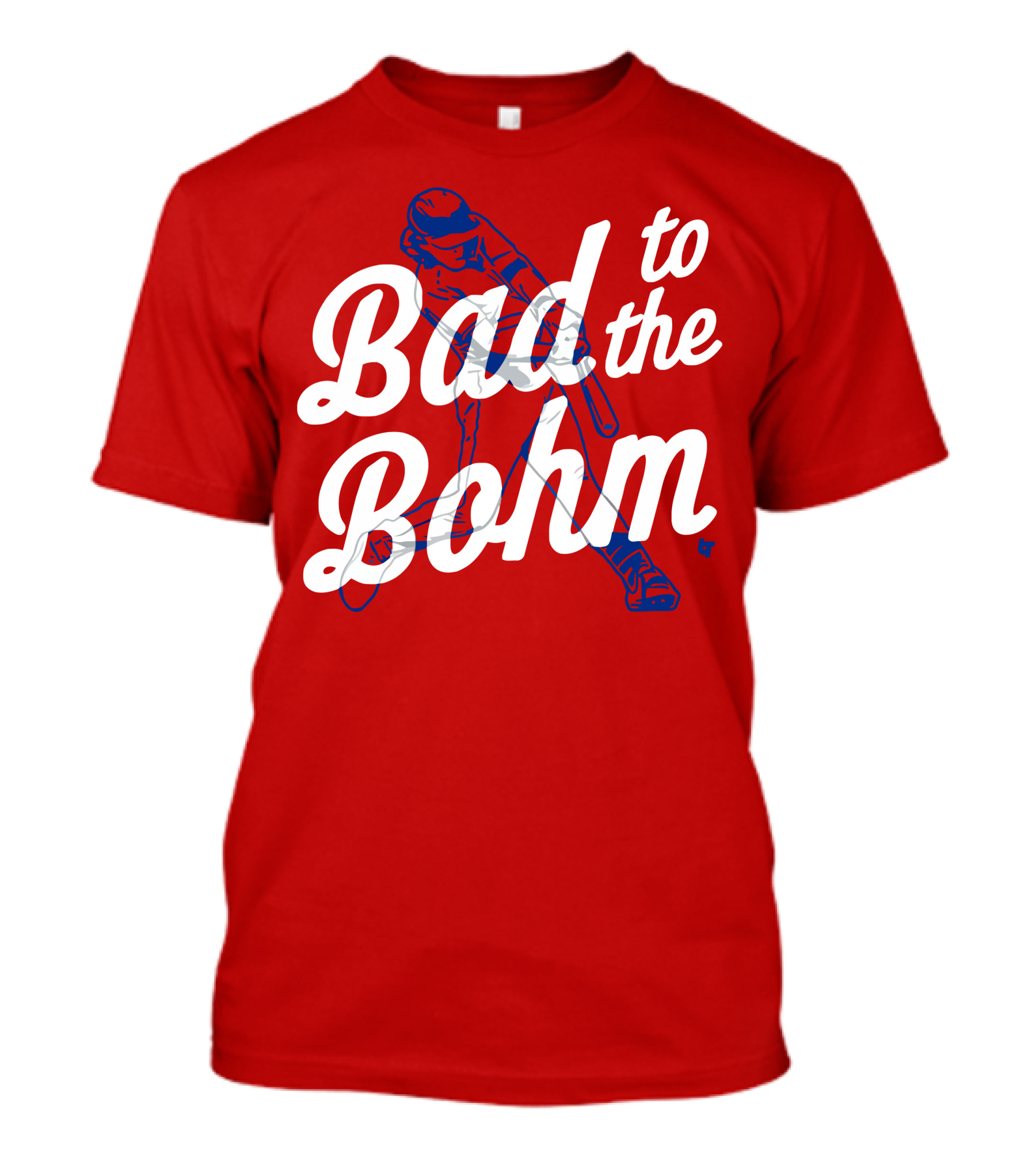 Alec Bohm Bad To The Bohm Baseball Player T-Shirt