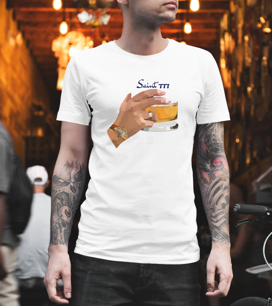 Saint 777 Luxurious Gold Drink T-Shirt