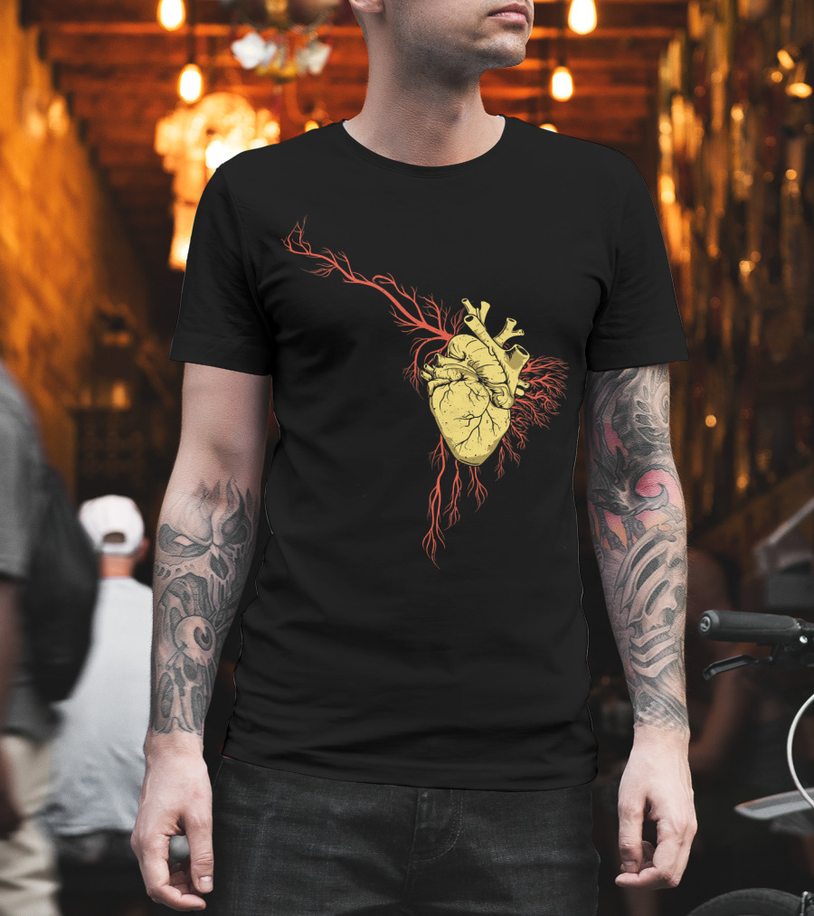 Heart Hispanic Heritage Month National Latino Culture Anatomical Heart T-Shirt