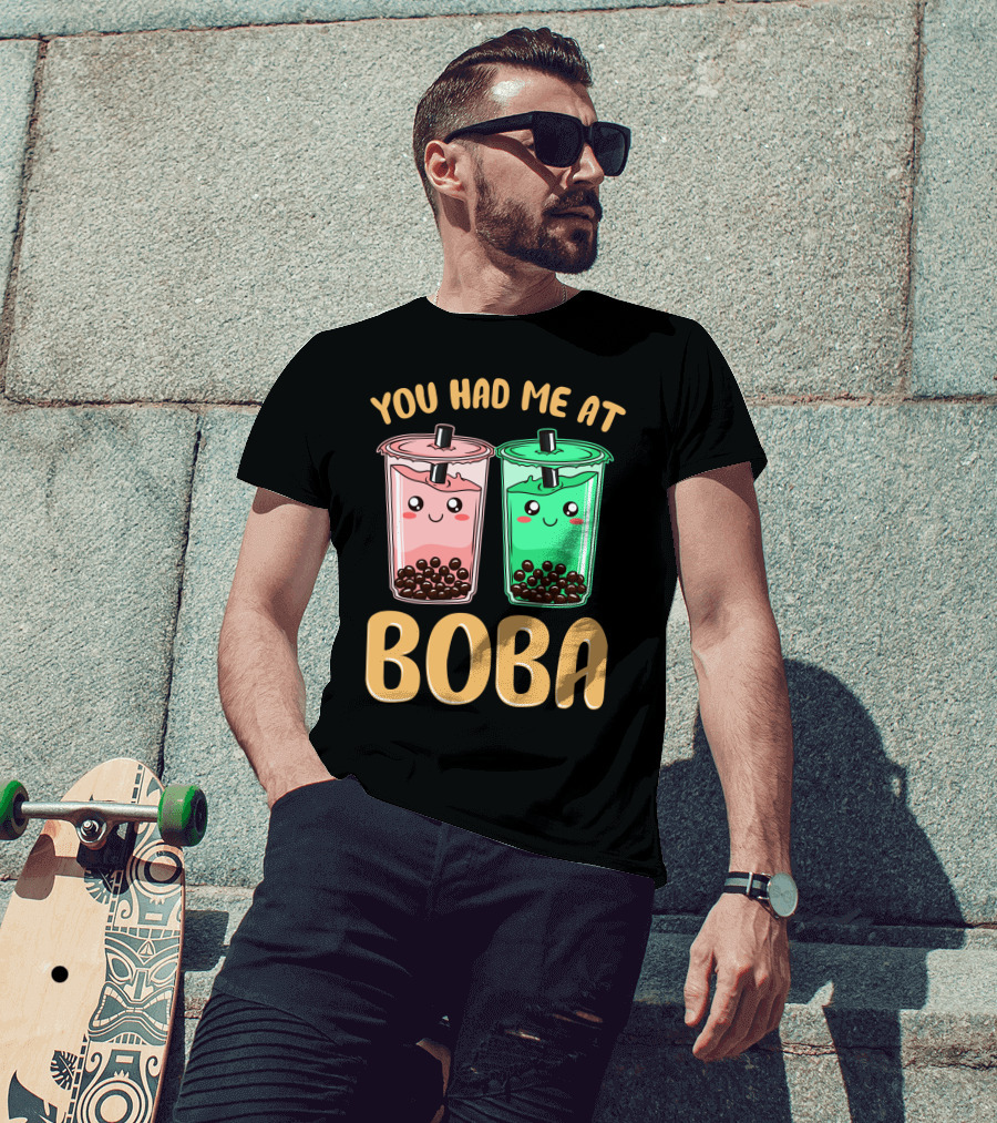 You Had Me At Kawaii Bubble Tea Boba T-Shirt