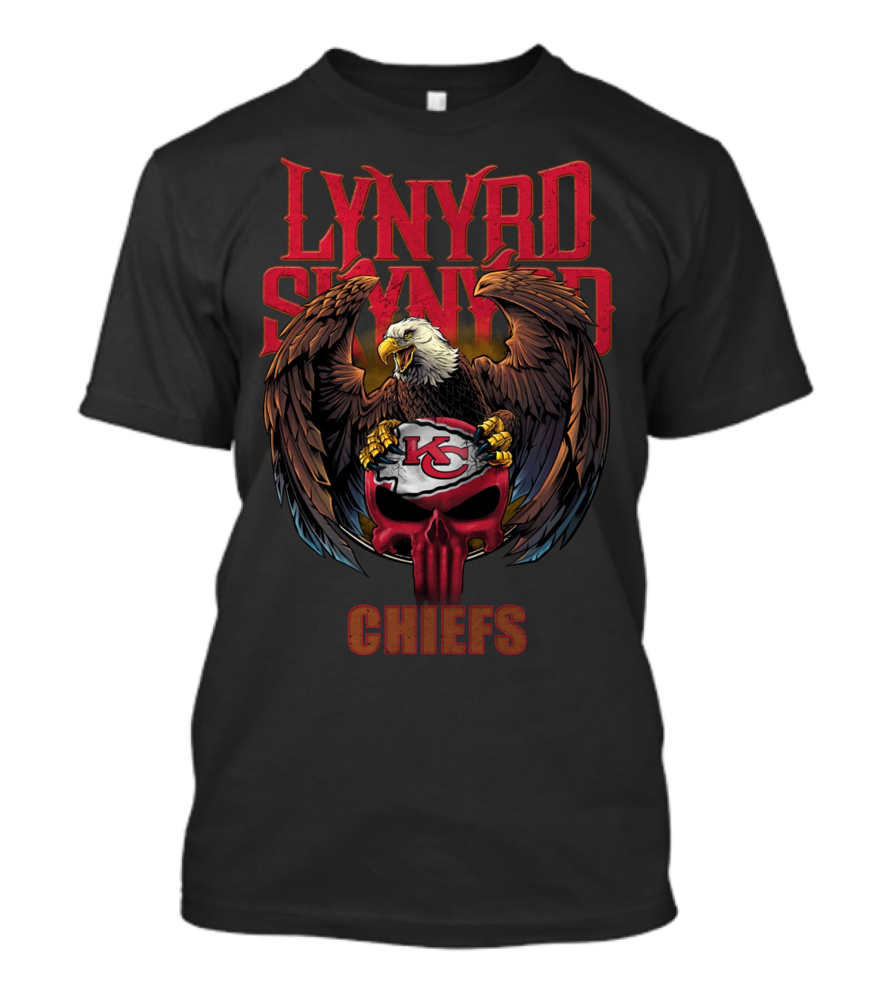 Lynyrd Skynyrd Chiefs Kansas City Eagles T-Shirt