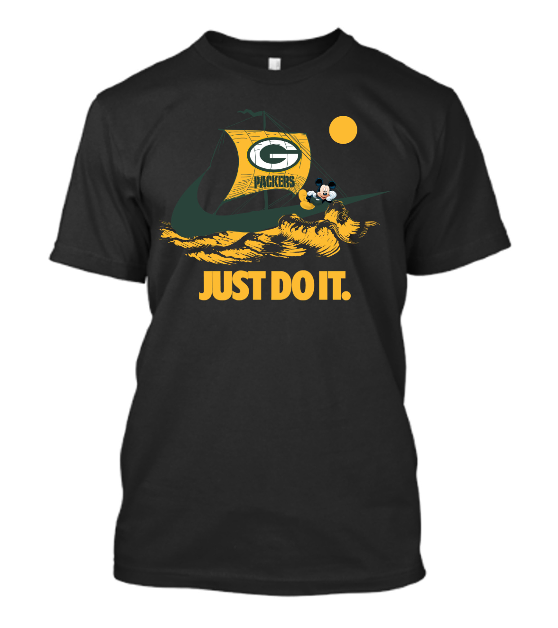 Just Do It Green Bay Packers Nike T-Shirt