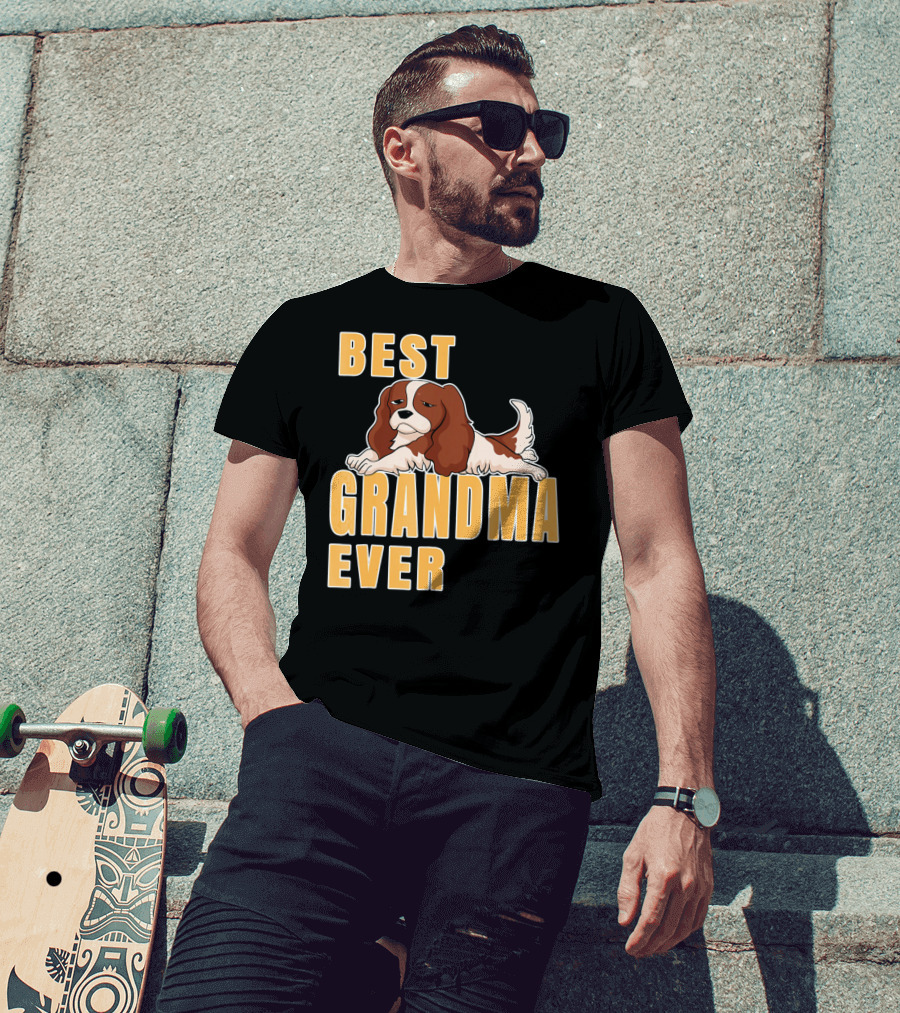 Best Cavalier King Charles Spaniel Grandma Ever T-Shirt