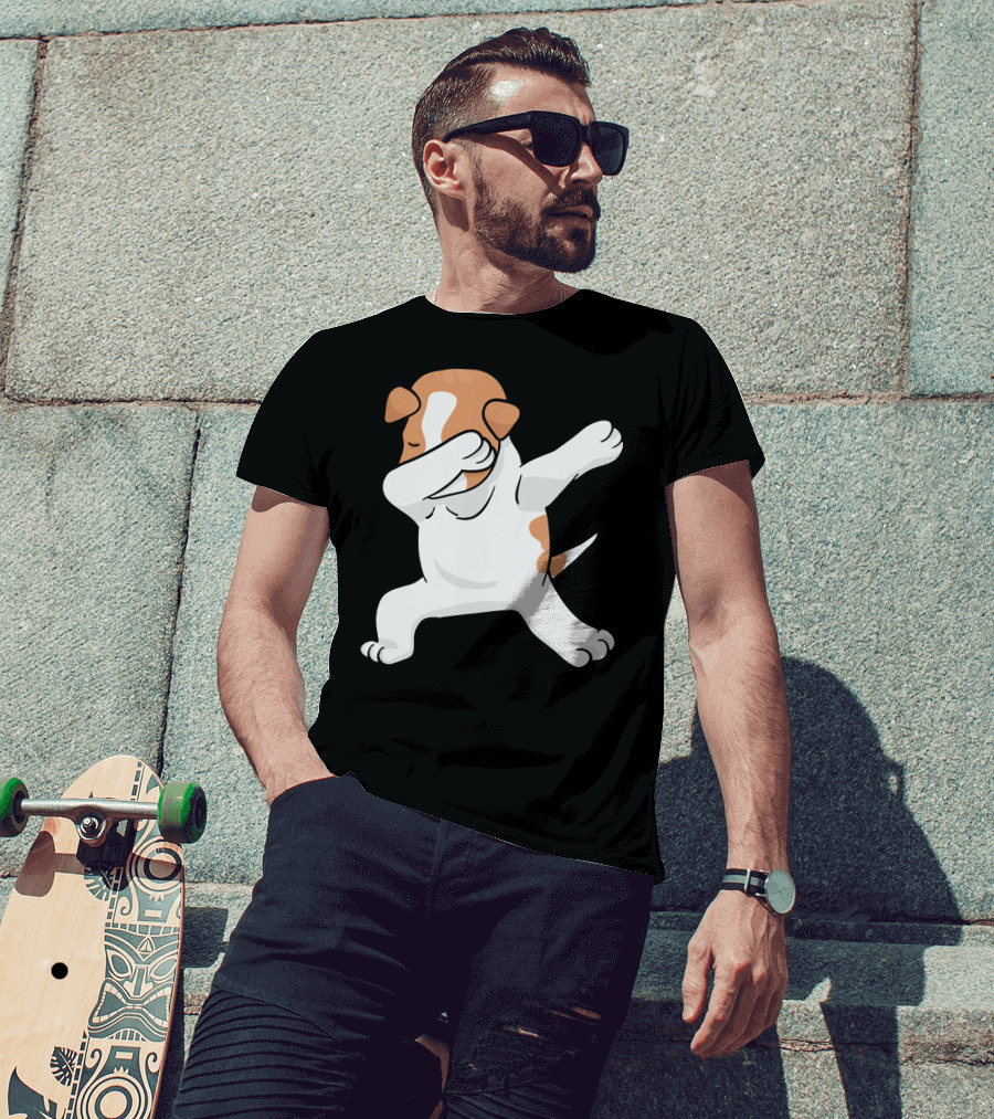 Dabbing Jack Russell Terrier Dab Dance Pose T-Shirt