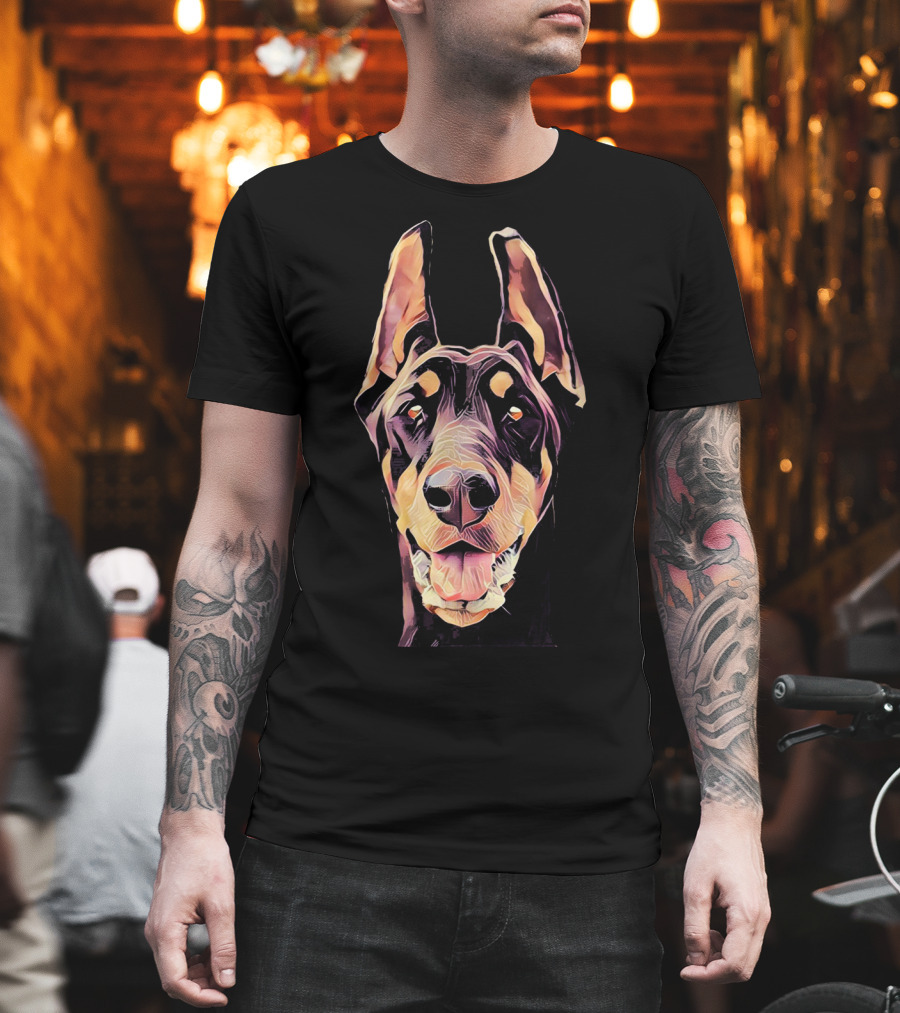 Doberman Pinscher Dobie Classic Dog T-Shirt
