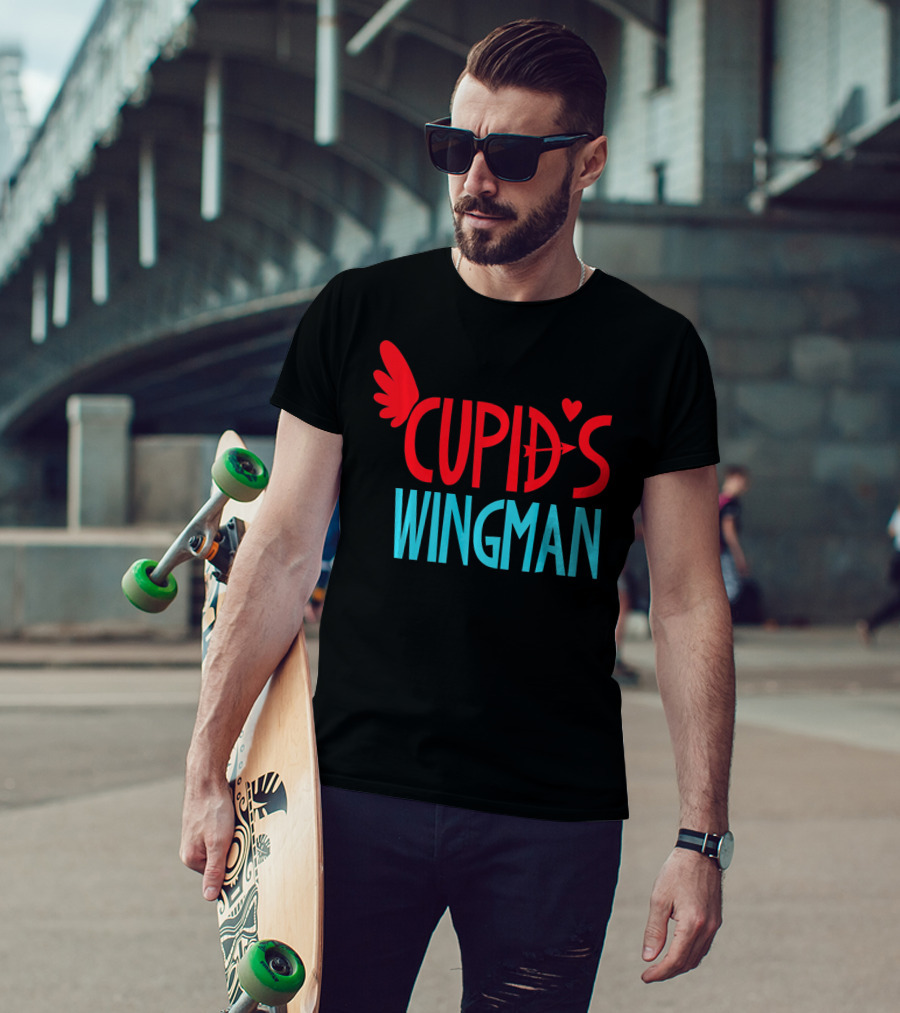 Cupid's Wingman Funny Valentine's Day T-Shirt